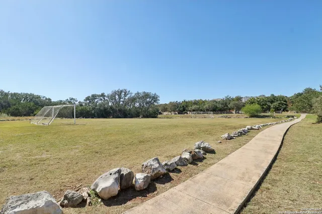 a view of a lake with a city