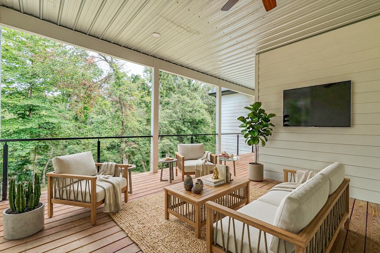 729 Wilson Ferry Road Moore, SC 29369 - Photo 32 of 40 Virtually Staged-Covered Porch