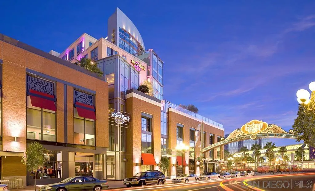 207 Fifth Avenue, Unit 737 San Diego, CA 92101 - Photo 1 of 14 a view of a street with tall buildings