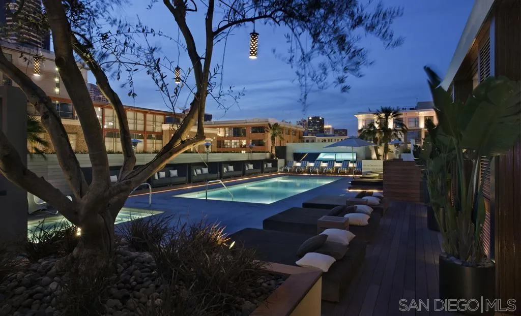 207 Fifth Avenue, Unit 737 San Diego, CA 92101 - Photo 4 of 14 a view of swimming pool with outdoor seating