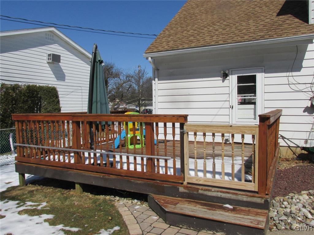 2219 Pinehurst Road Bethlehem, PA 18018 - Photo 35 of 44 Rear Deck off Rear Garage Door
