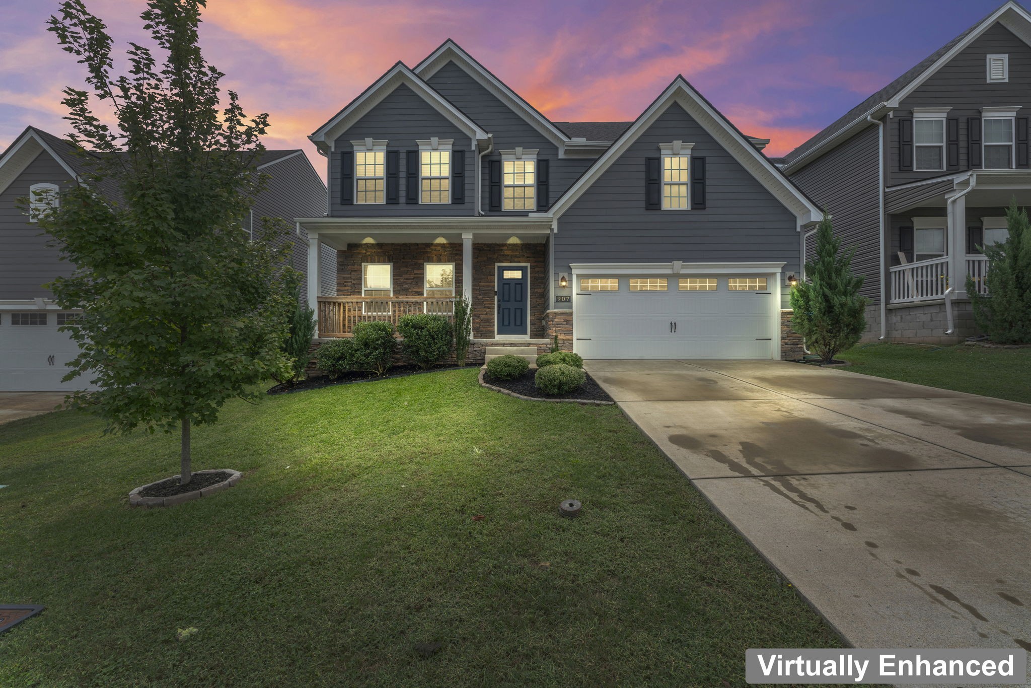 907 Caywood Road Smyrna, TN 37167 - Photo 27 of 32 a front view of a house with a yard