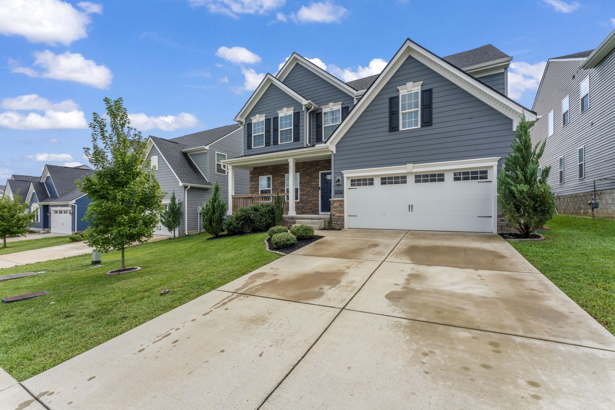 907 Caywood Road Smyrna, TN 37167 - Photo 32 of 32 a view of a house with a yard