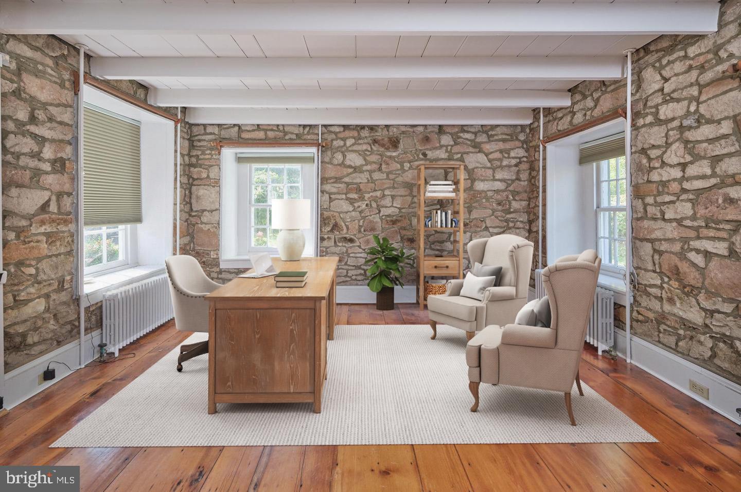 5925 Carversville Road Doylestown, PA 18902 - Photo 16 of 44 a living room with furniture and a large window