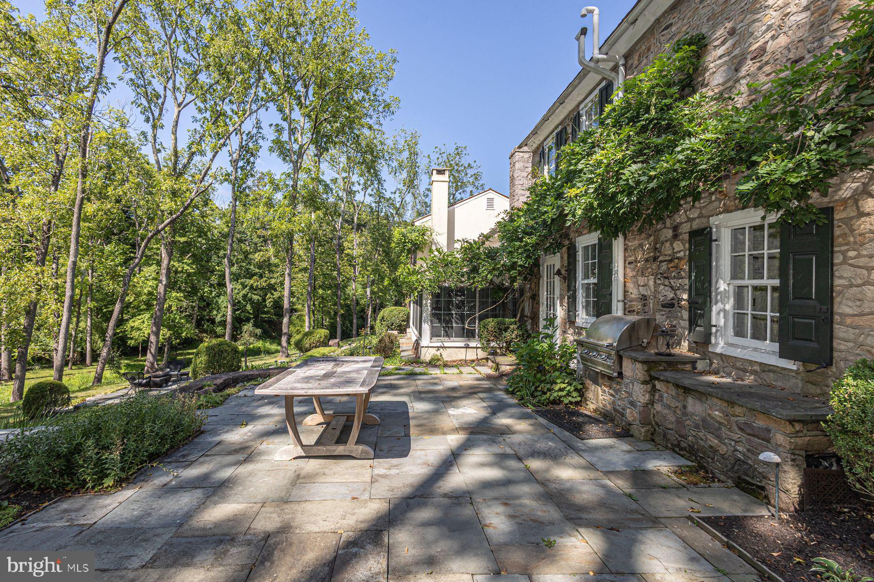 5925 Carversville Road Doylestown, PA 18902 - Photo 27 of 44 a swimming pool with outdoor seating and yard