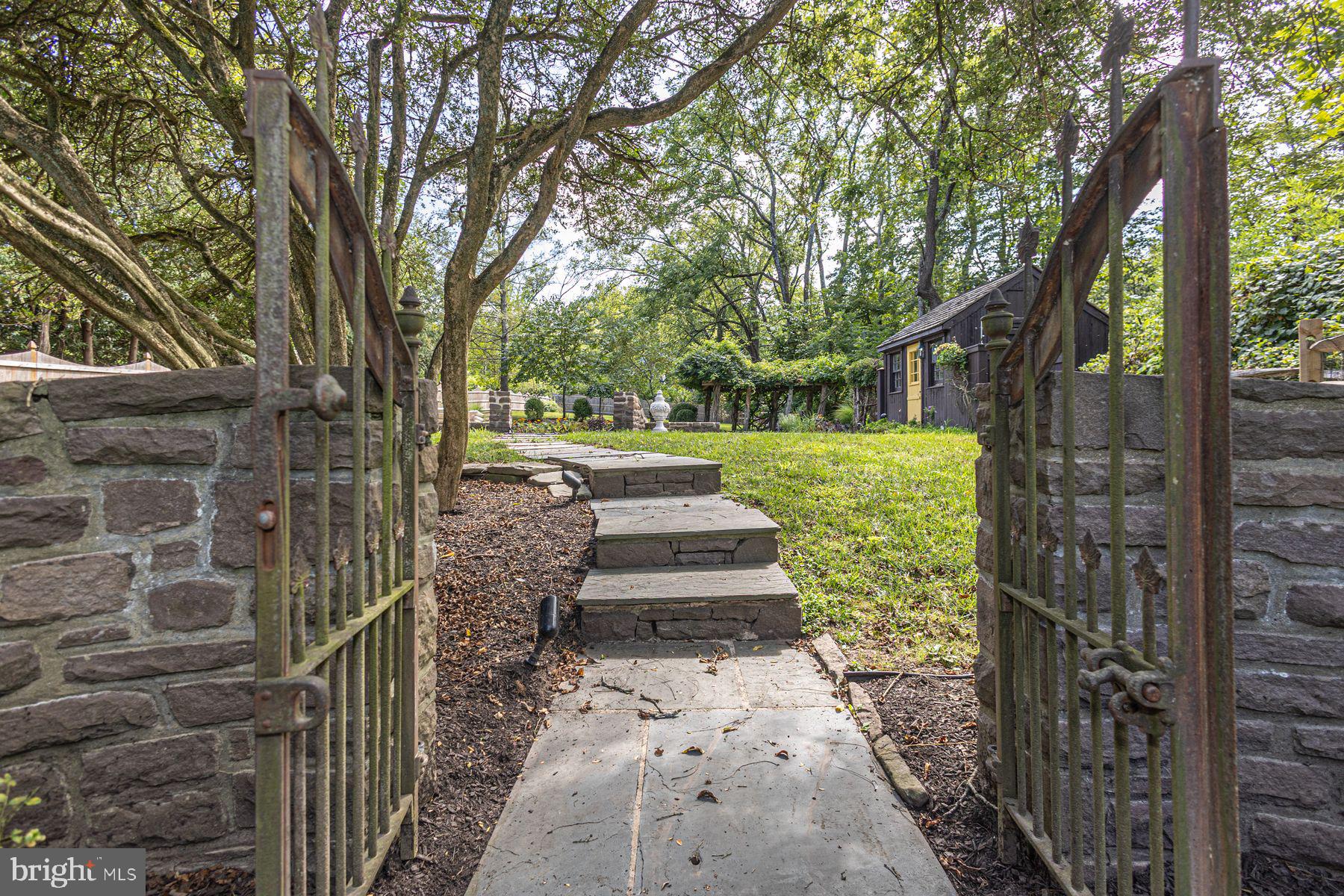 5925 Carversville Road Doylestown, PA 18902 - Photo 33 of 44 a view of a yard with large tree