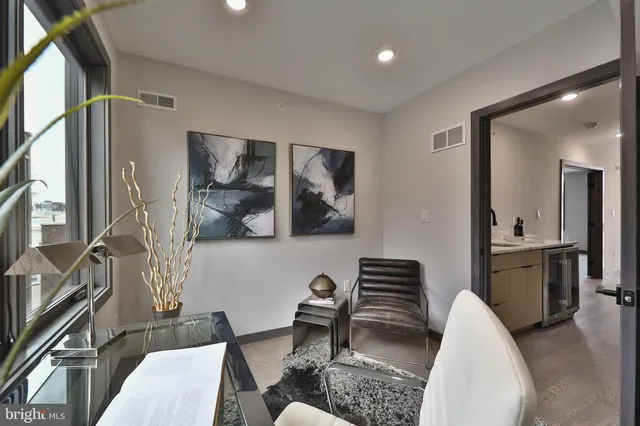 a view of an entryway with staircase