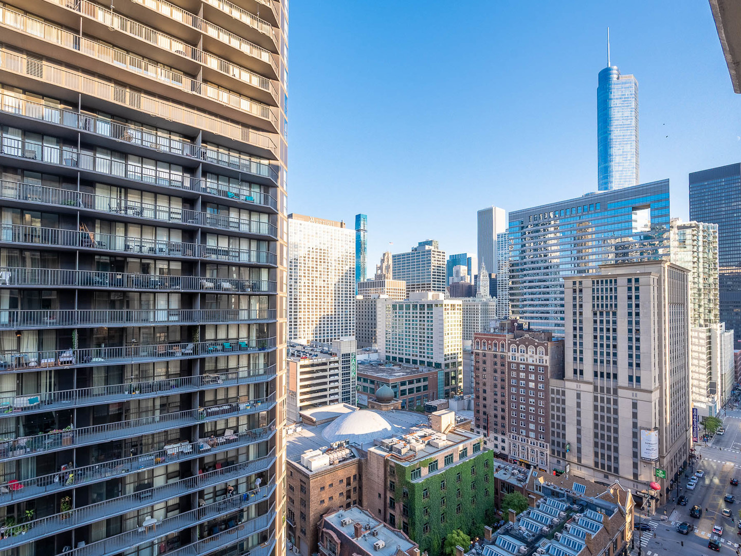630 North State Street, Unit 2204 Chicago, IL 60654 - Photo 12 of 13 a city view with tall buildings