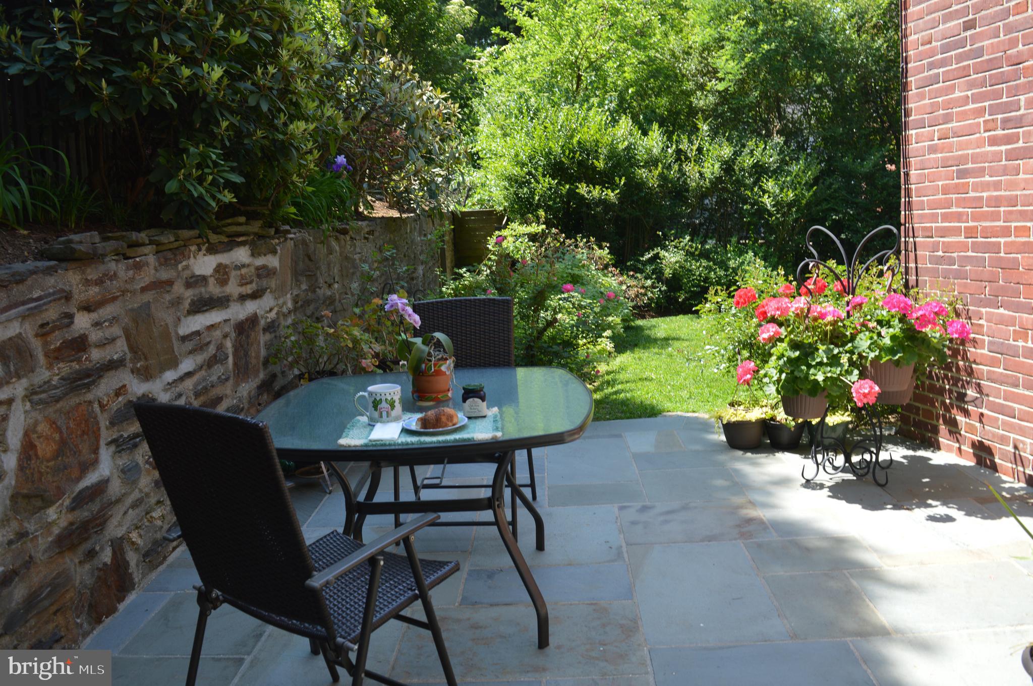 250 Hamilton Road Merion Station, PA 19066 - Photo 22 of 32 Bluestone patio for breakfast or coffee