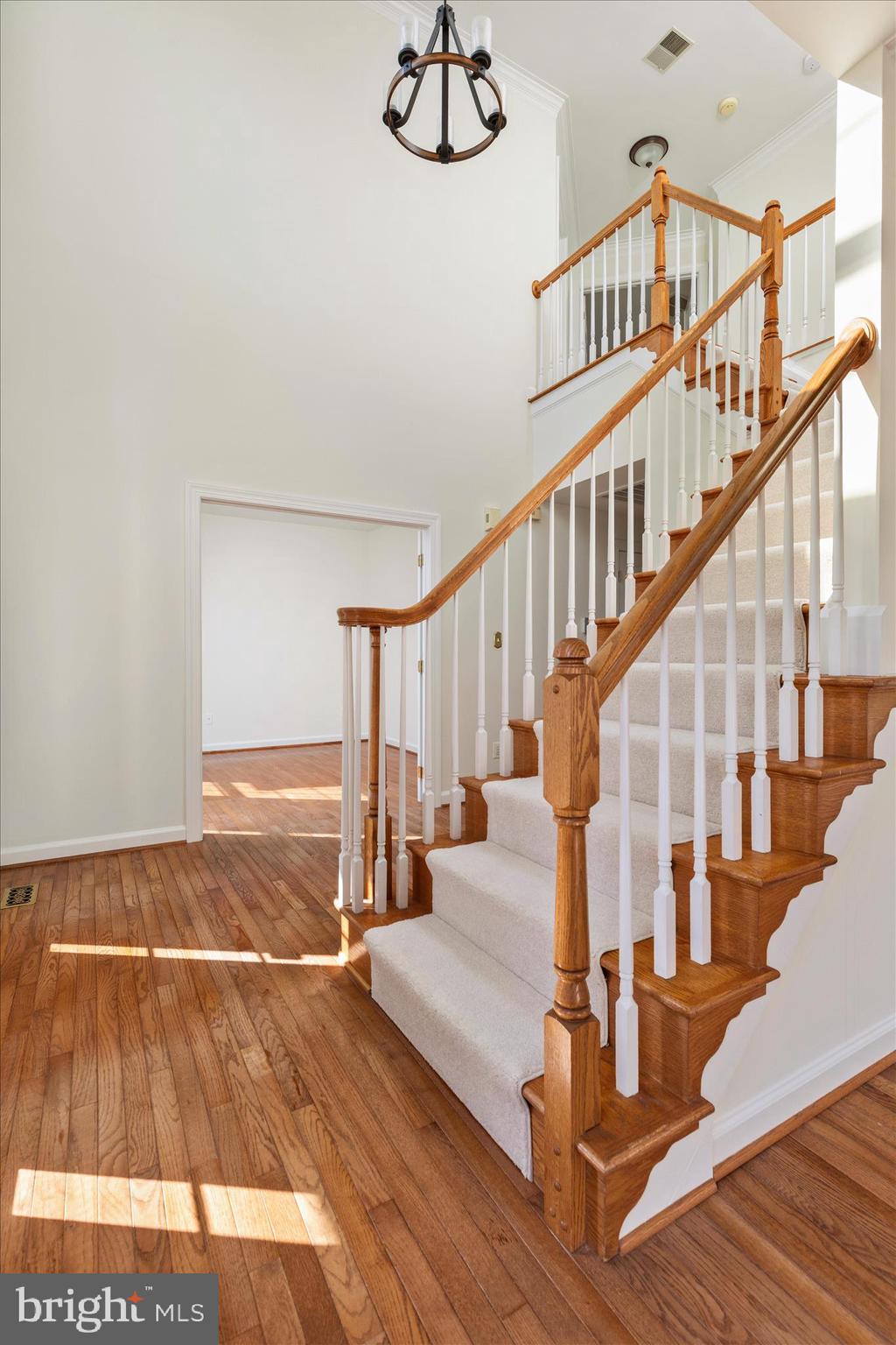 43331 Ritter Lane South Riding, VA 20152 - Photo 3 of 55 a view of entryway with wooden floor
