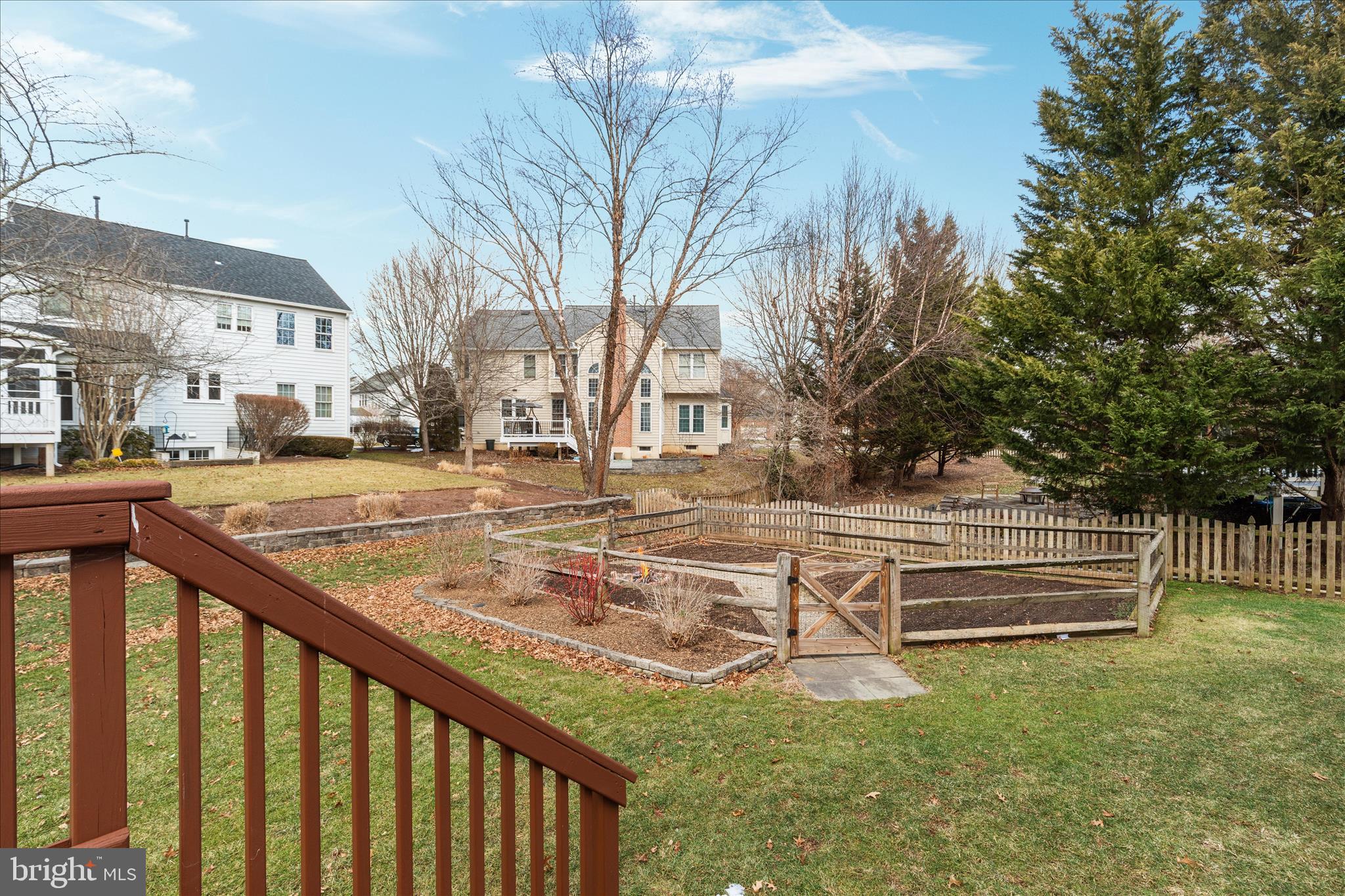 43331 Ritter Lane South Riding, VA 20152 - Photo 39 of 55 a view of backyard with wooden fence