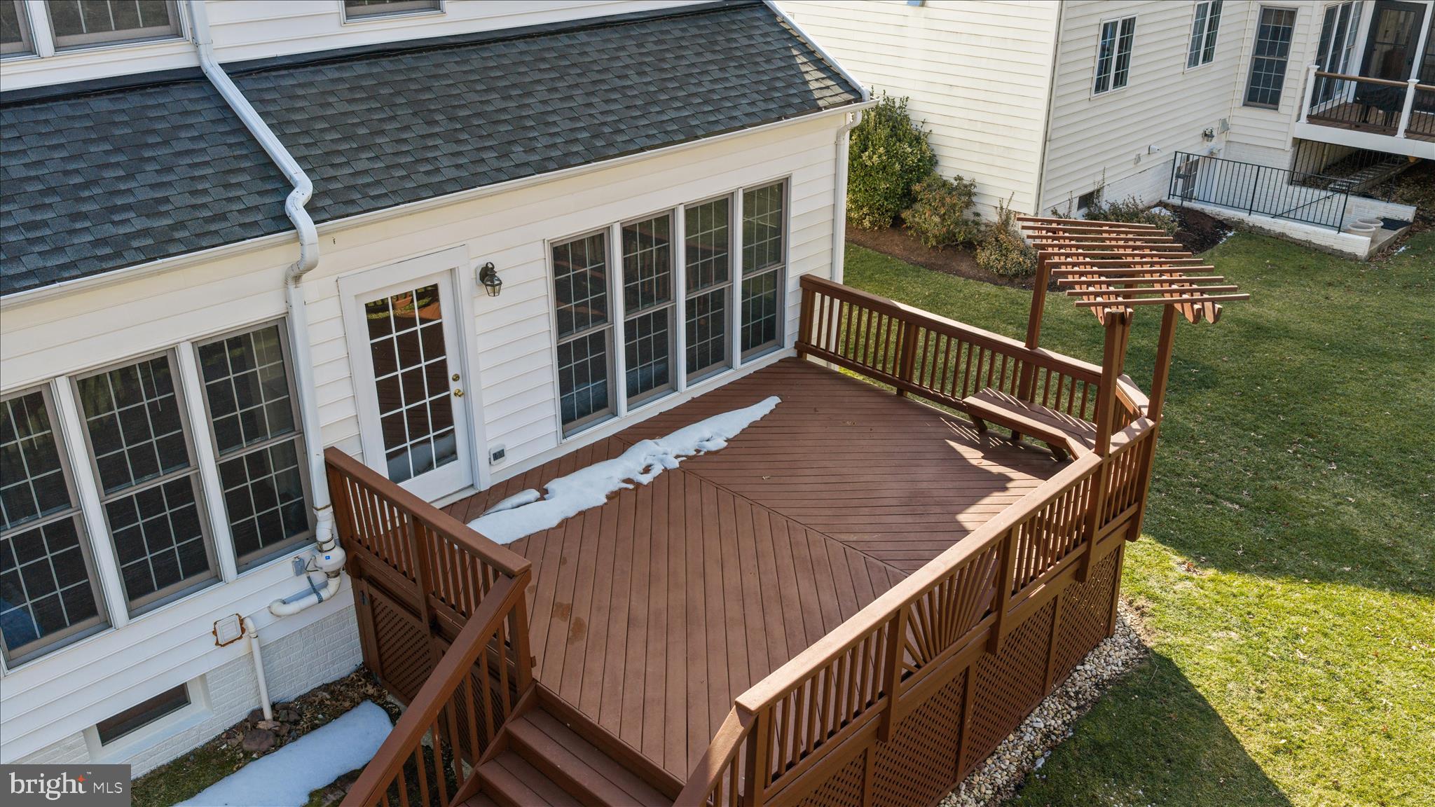 43331 Ritter Lane South Riding, VA 20152 - Photo 44 of 55 a balcony with wooden floor and outdoor seating