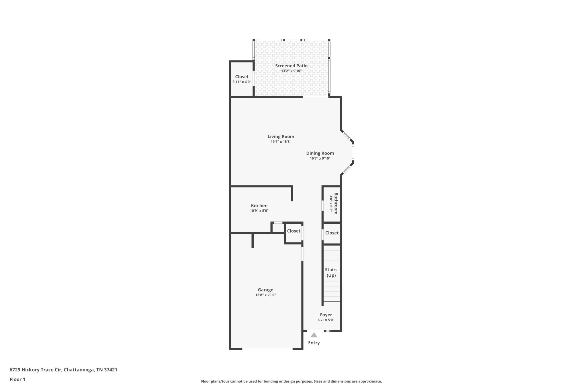 6729 Hickory Trace Circle Chattanooga, TN 37421 - Photo 29 of 30 a picture of floor plan