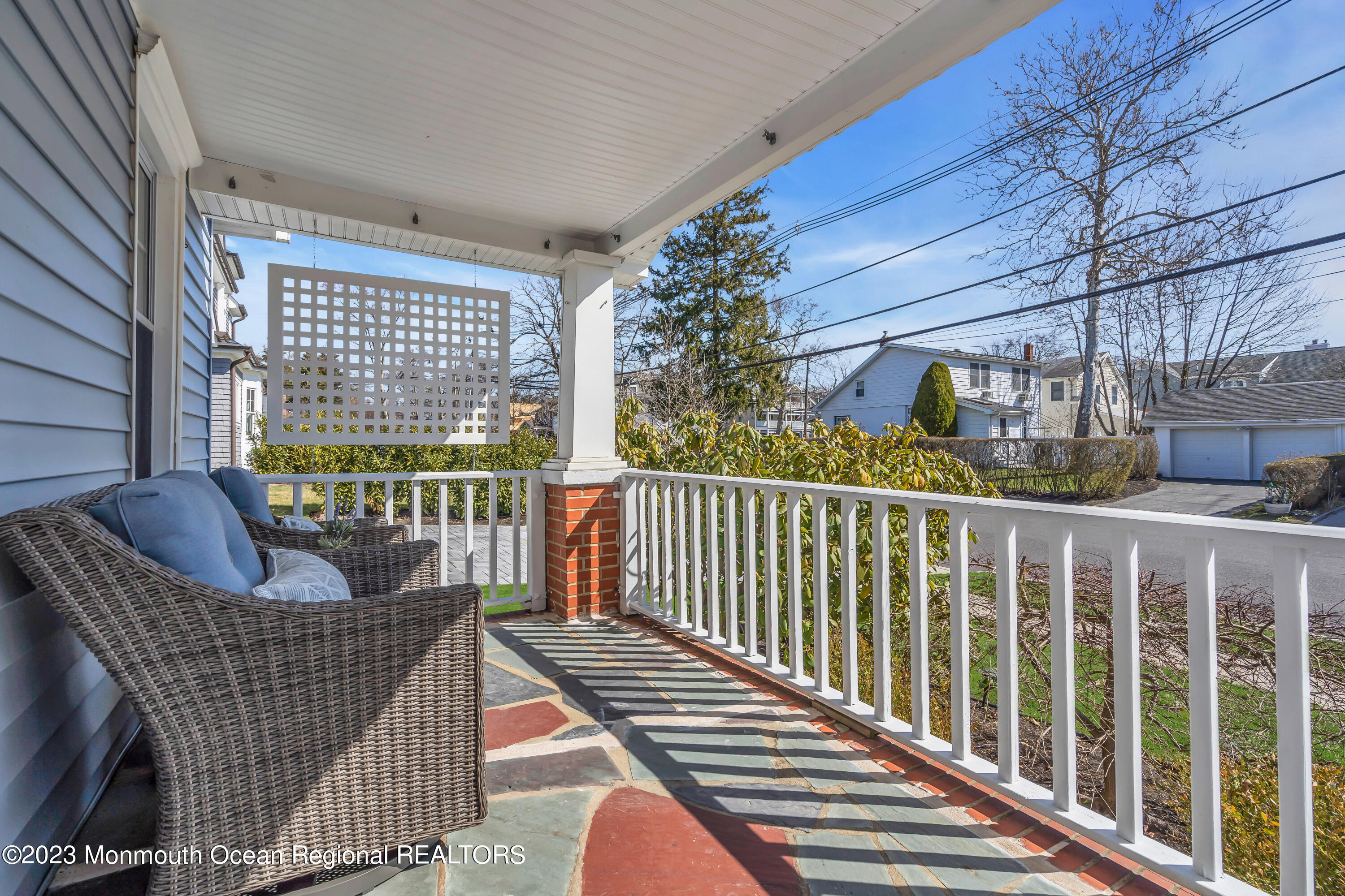 1107 5th Avenue Spring Lake, NJ 07762 - Photo 4 of 38 a view of balcony with furniture