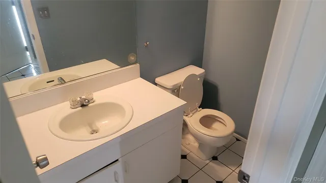 a bathroom with a sink and toilet