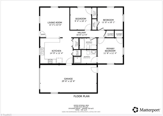 $229,999 | 8915 Linwood-Southmont Road, Lexington, NC 27292