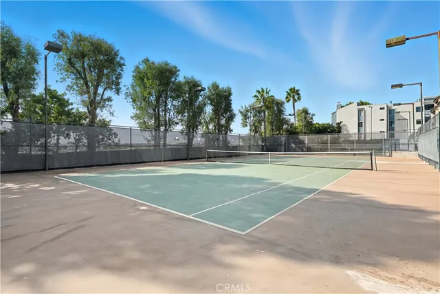 a view of a tennis court