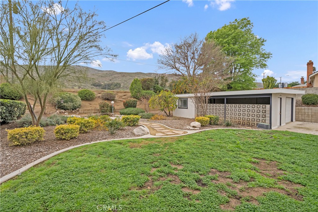 5544 Wentworth Drive Riverside, CA 92505 - Photo 23 of 29 a view of a porch with a yard