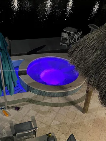 a view of a lake with houses