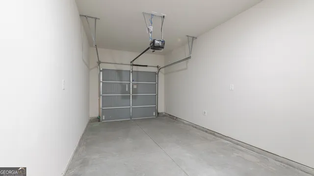 an empty room with a empty space