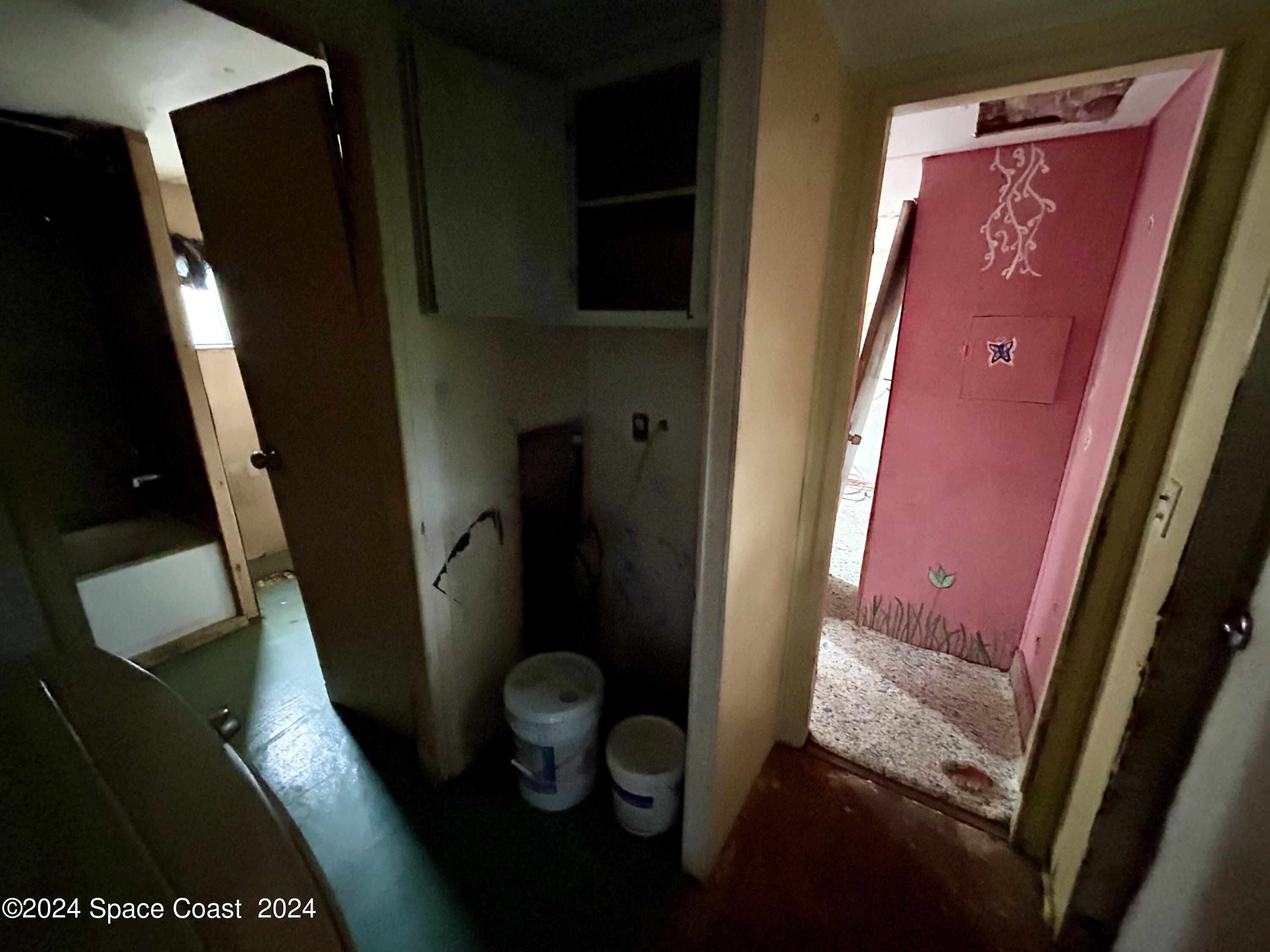 326 Iris Street Cocoa, FL 32927 - Photo 27 of 46 a bathroom with a sink and toilet
