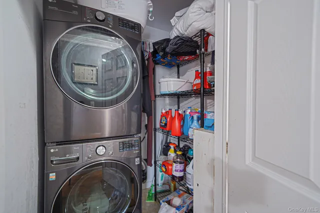 a front view of a house with patio