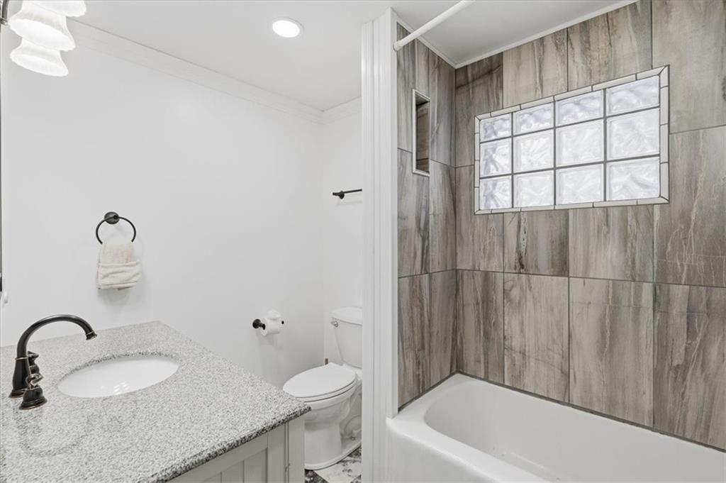 353 Thompson Hill Road Aliquippa, PA 15001 - Photo 24 of 49 a bathroom with a sink toilet and shower