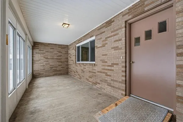 a view of front door