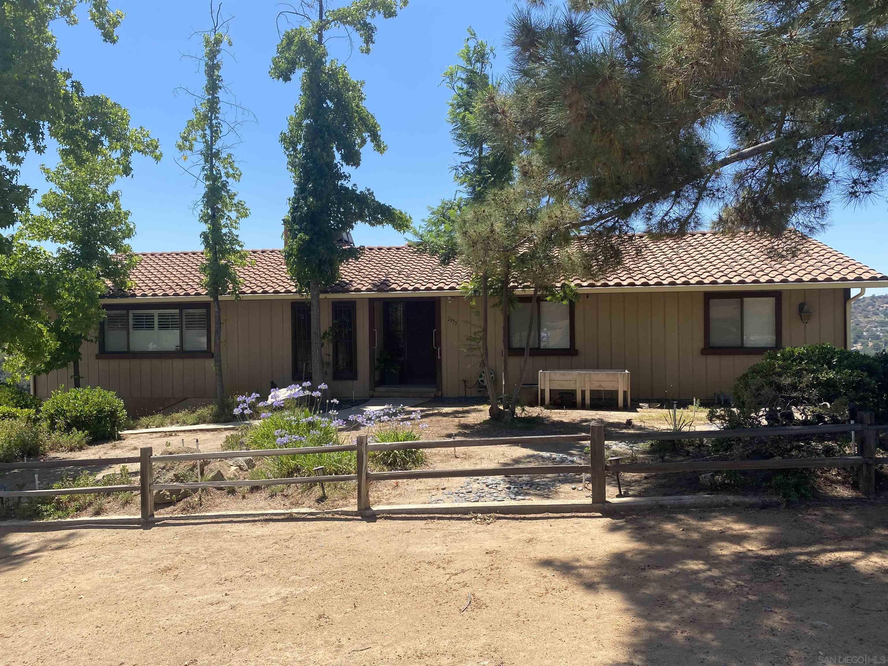 2955 Vee View Road Alpine, CA 91901 - Photo 2 of 9 a outdoor space with patio furniture