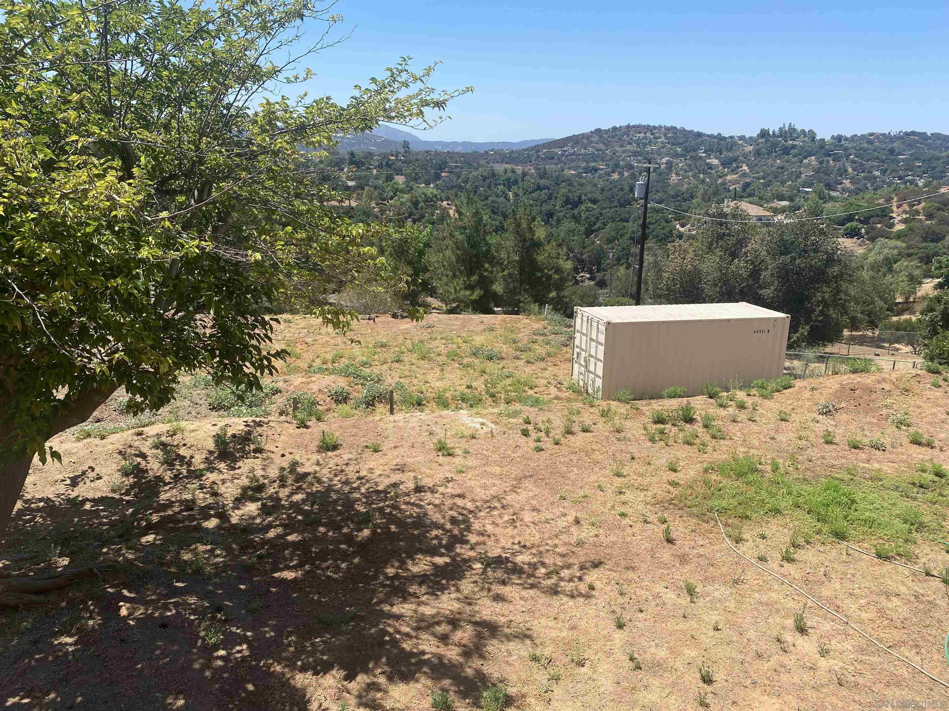 2955 Vee View Road Alpine, CA 91901 - Photo 5 of 9 a view of a dry yard with green space