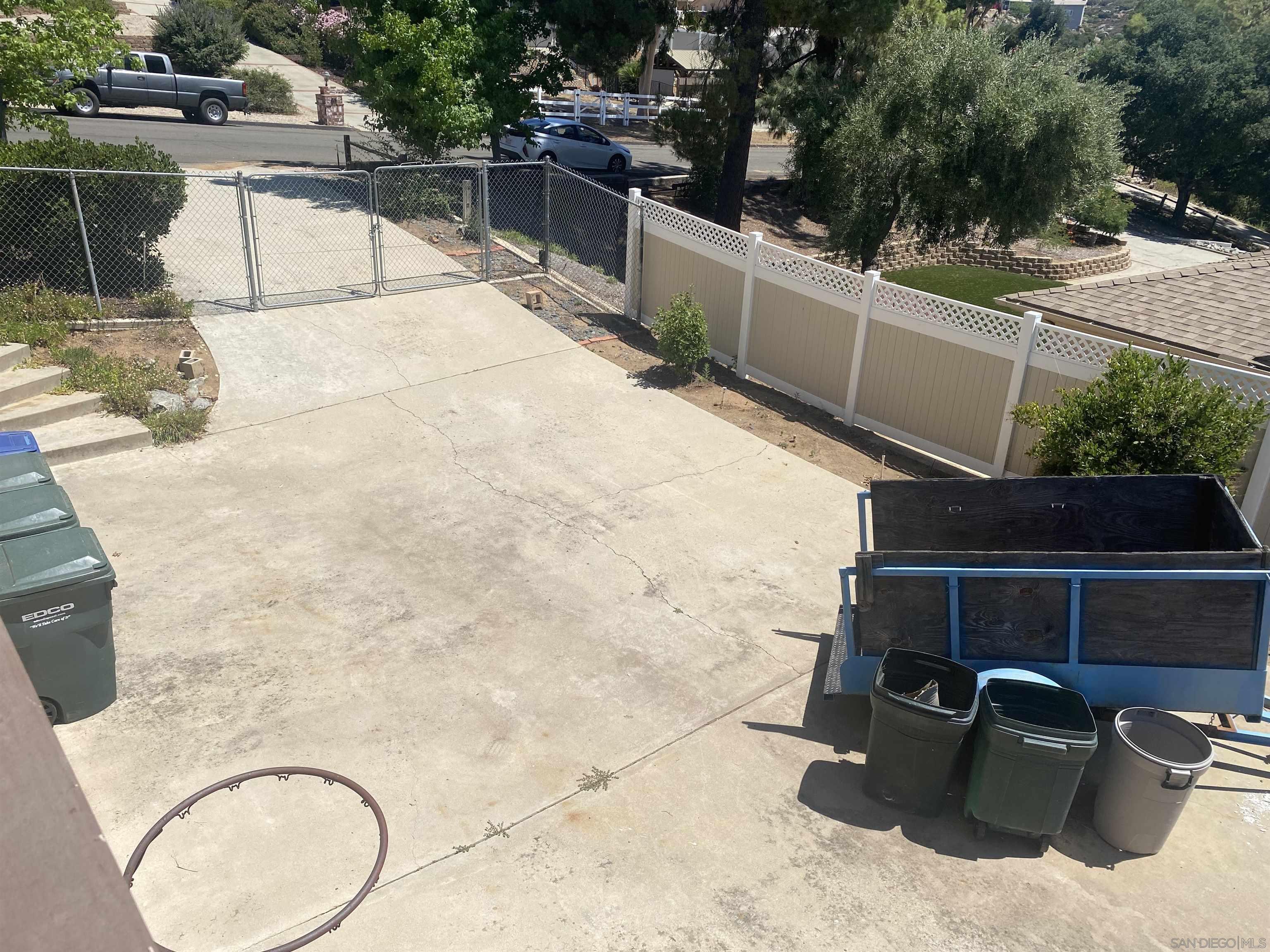 2955 Vee View Road Alpine, CA 91901 - Photo 9 of 9 a view of roof deck with wooden floor and seating space