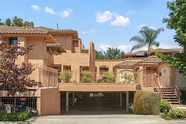 a view of a building with a outdoor space