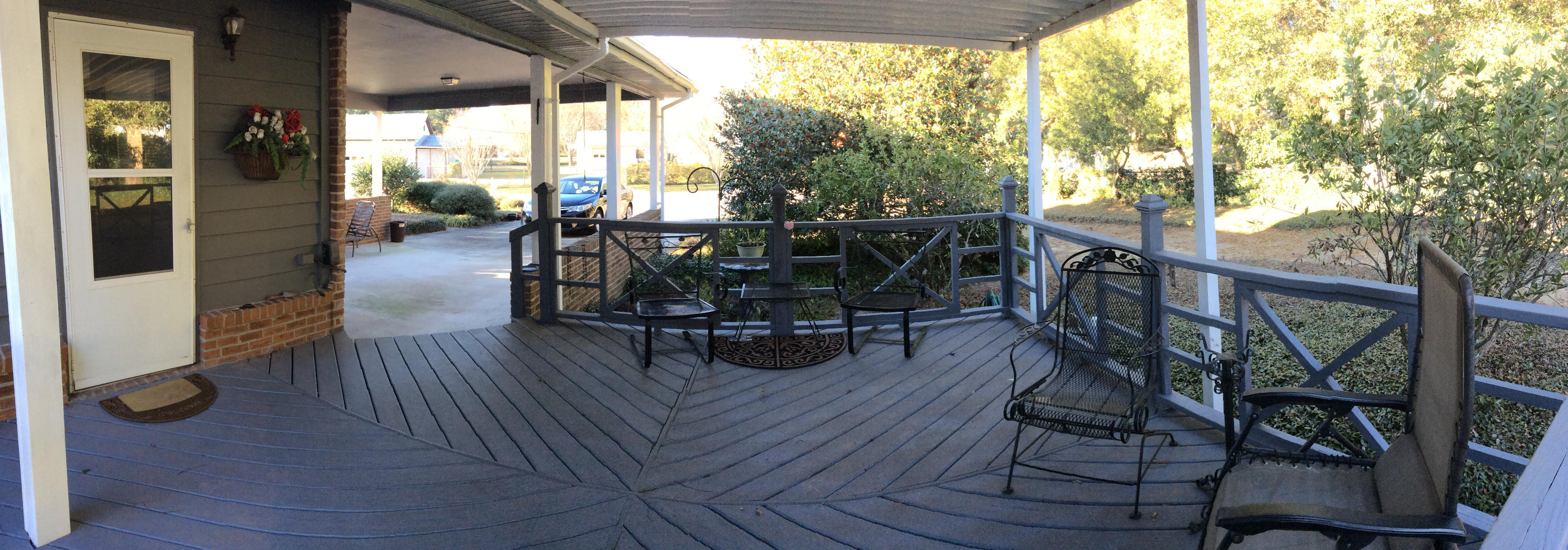 1070 Harbor View Road Charleston, SC 29412 - Photo 14 of 15 Covered Back Deck