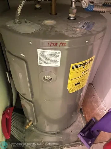 a view of water heater