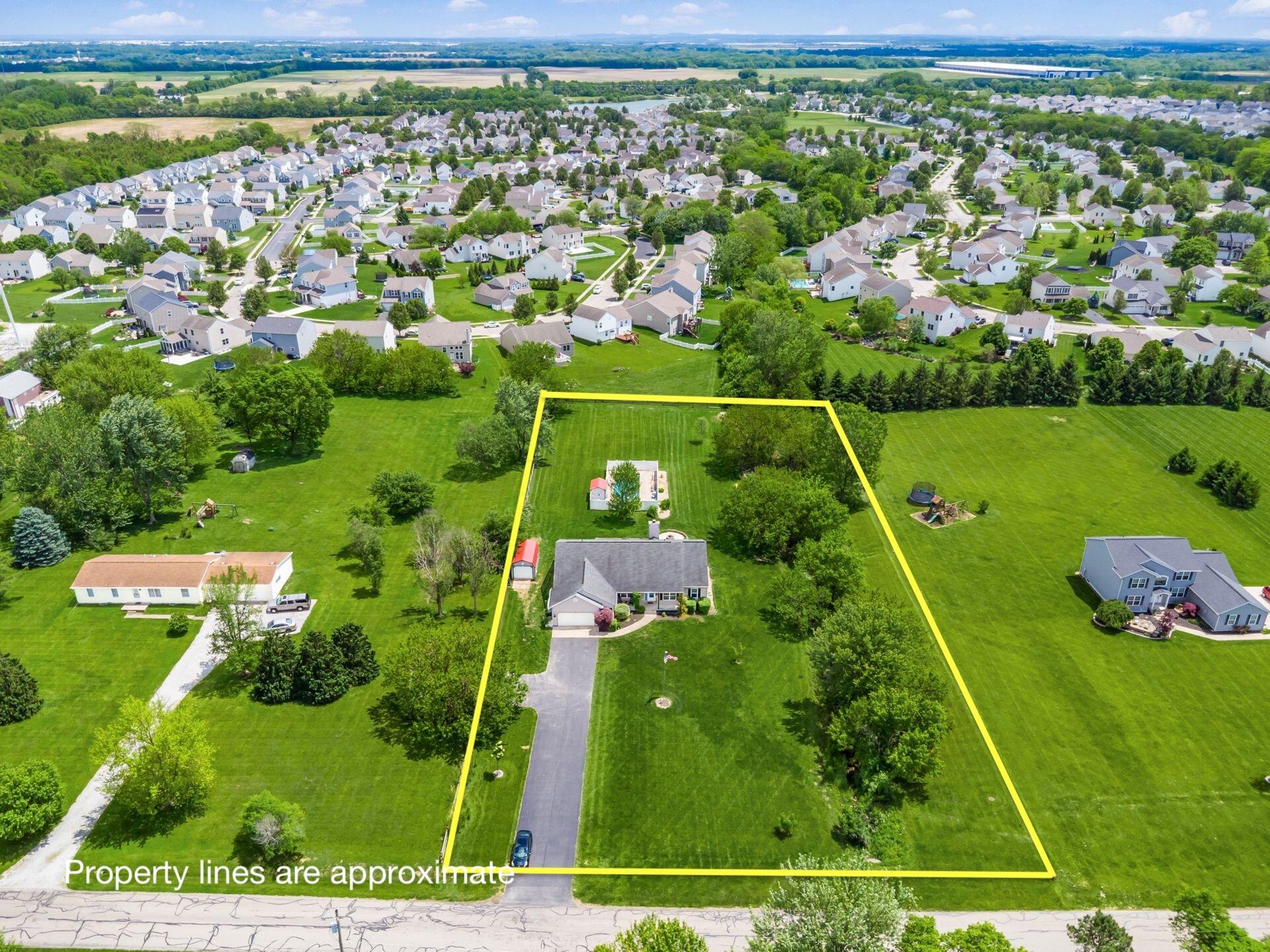 9148 McCord Road Orient, OH 43146 - Photo 44 of 50 043_d_A 9148 McCord Drone lot lines