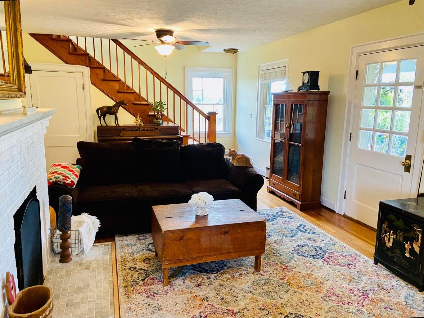3416 Forge Road Glasgow, VA 24555 - Photo 14 of 51 a living room with furniture windows and a wooden floor