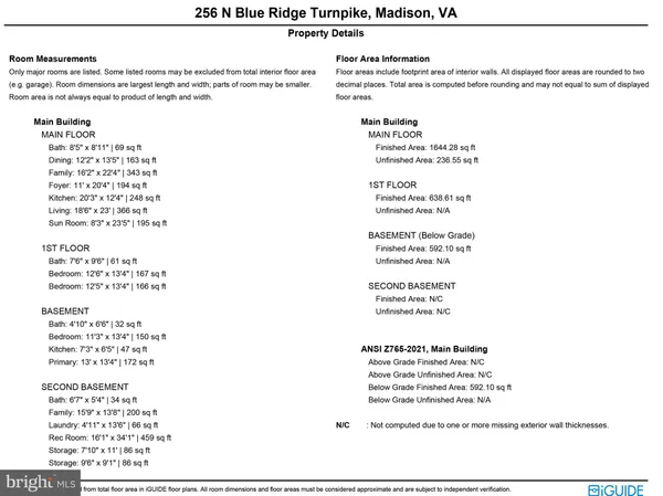 $599,000 | 256 North Blue Ridge Turnpike, Madison, VA 22727