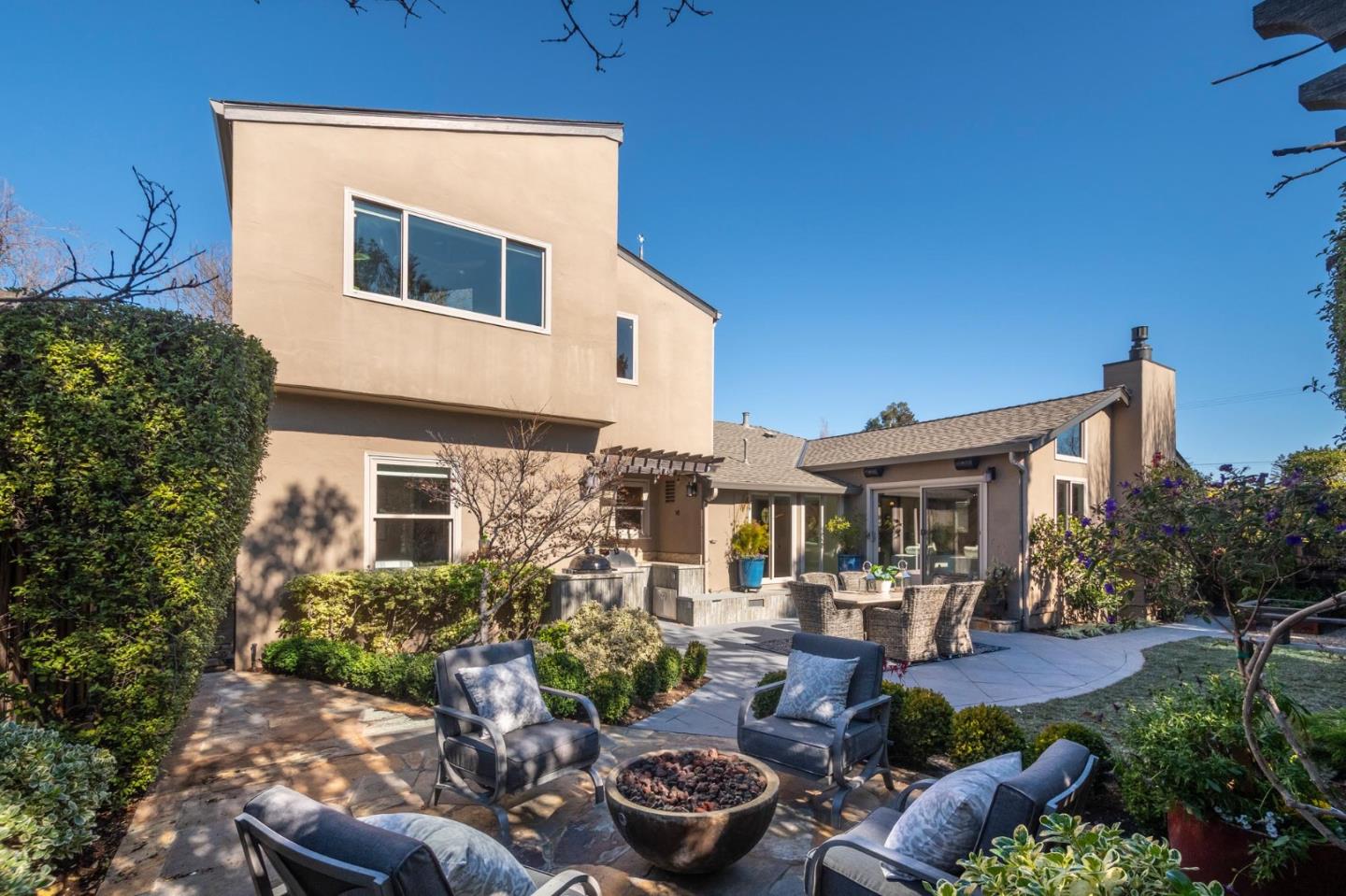 405 29th Avenue San Mateo, CA 94403 - Photo 22 of 22 a front view of house with yard and outdoor seating