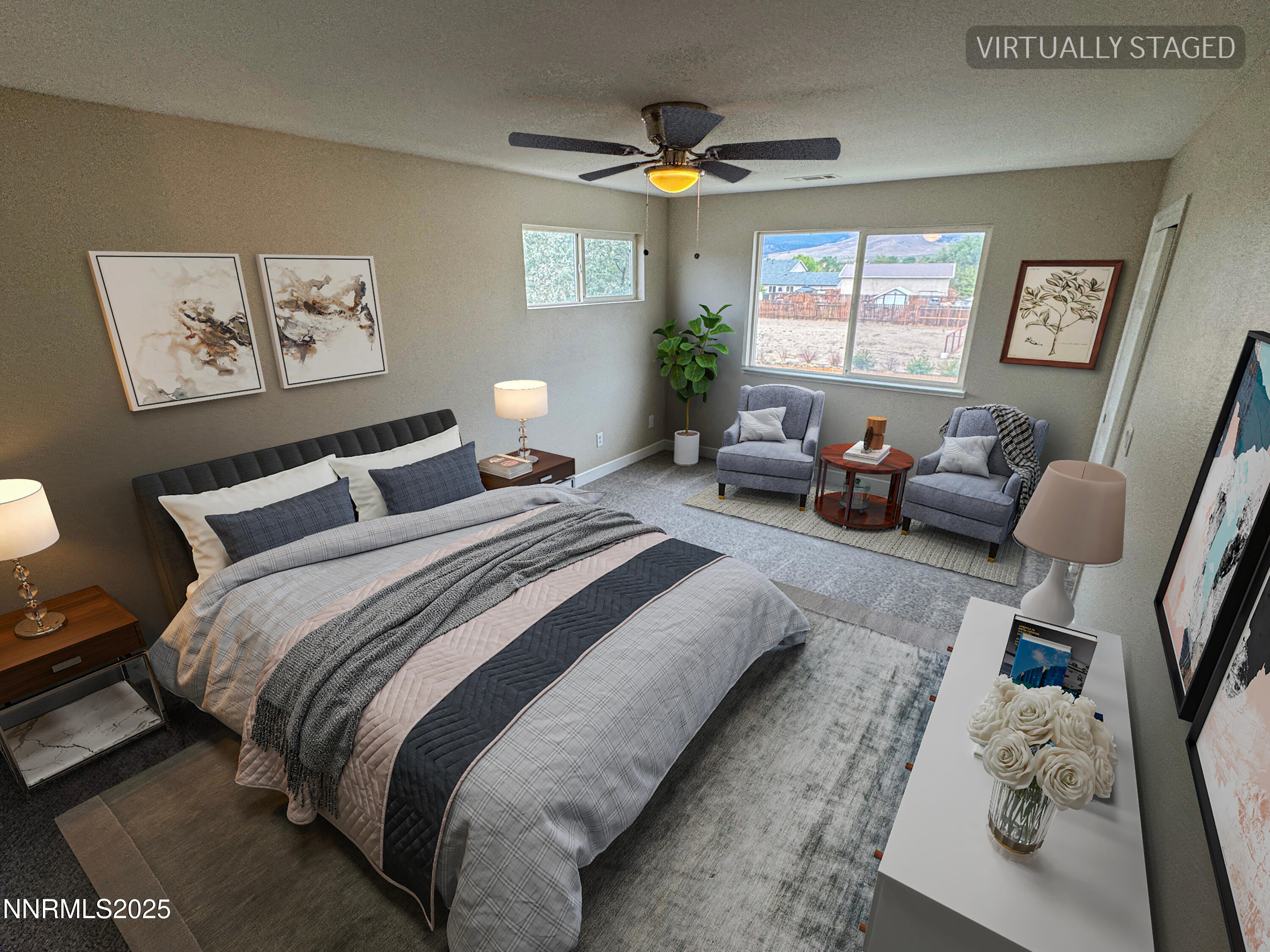 3868 Snow Valley Drive Reno, NV 89508 - Photo 45 of 51 Upstairs Bedroom One (2) (VS)