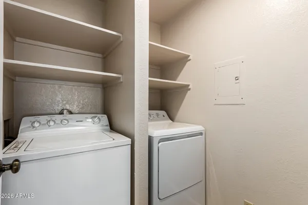 a view of a room with window