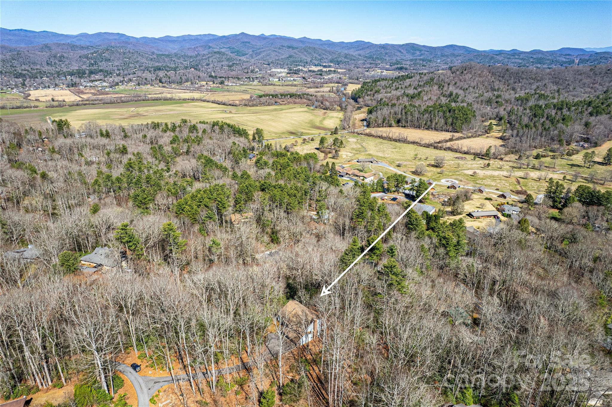 162 Southerland Road Pisgah Forest, NC 28768 - Photo 41 of 41 a view of lake and mountain
