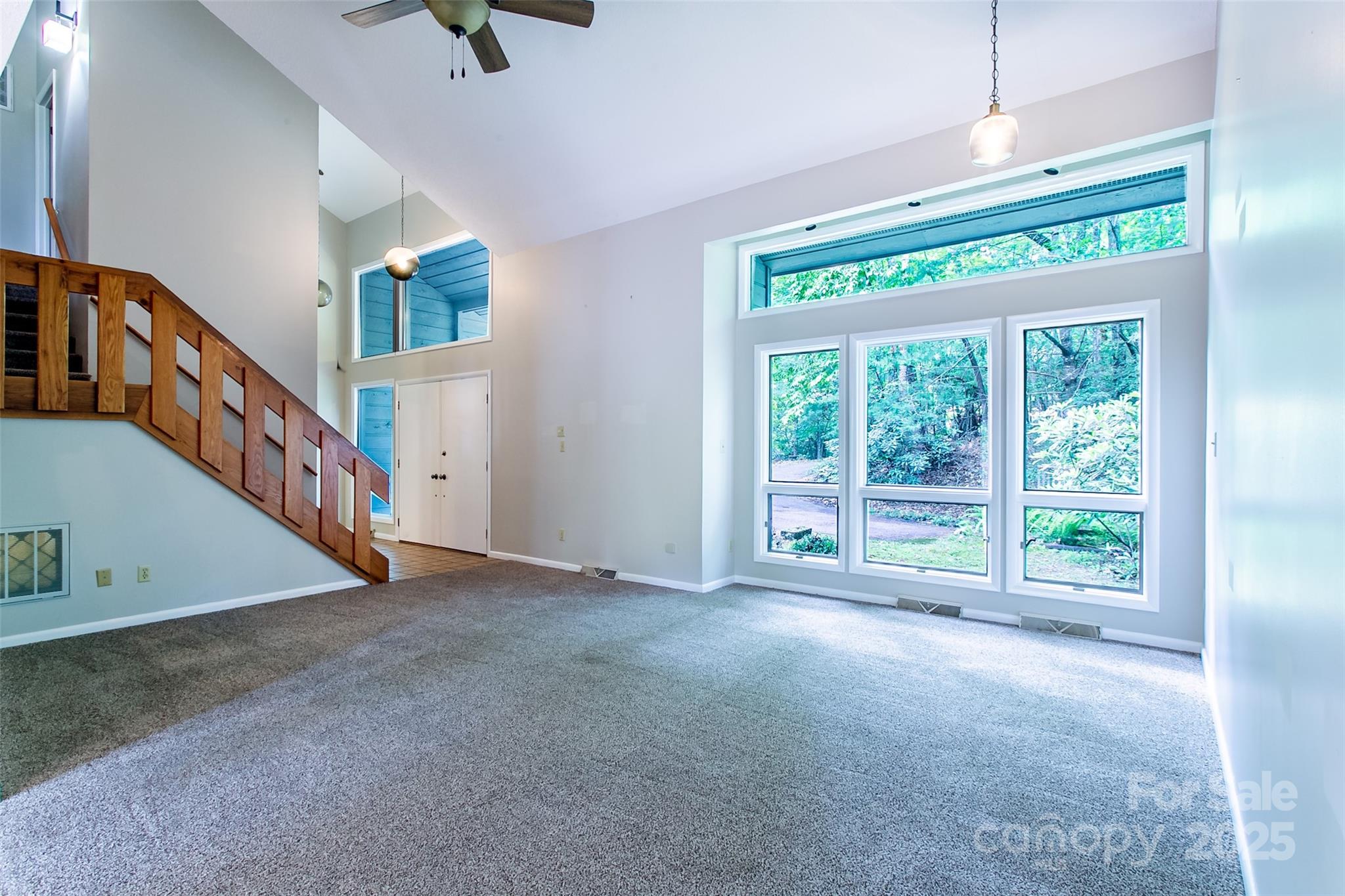 162 Southerland Road Pisgah Forest, NC 28768 - Photo 10 of 41 a view of an entryway with a window