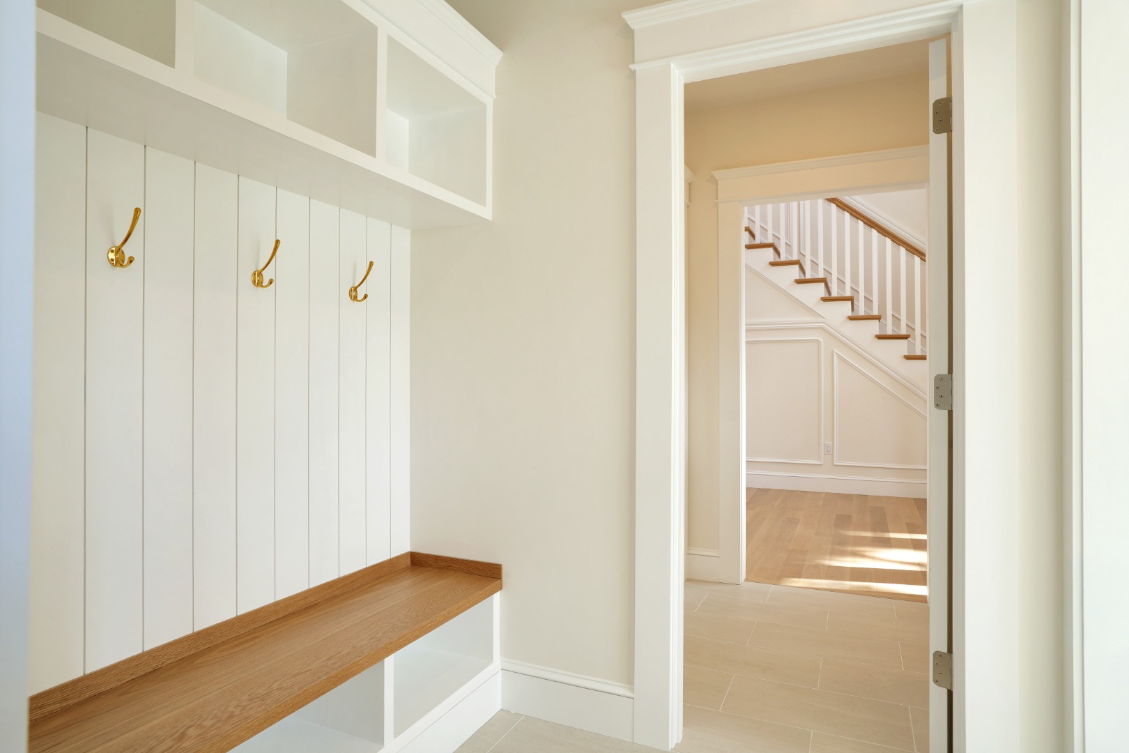 23 Pinehurst Road Edgartown, MA 02539 - Photo 23 of 57 a view of a hallway with wooden floor and entryway