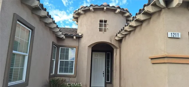 a house with a outdoor space