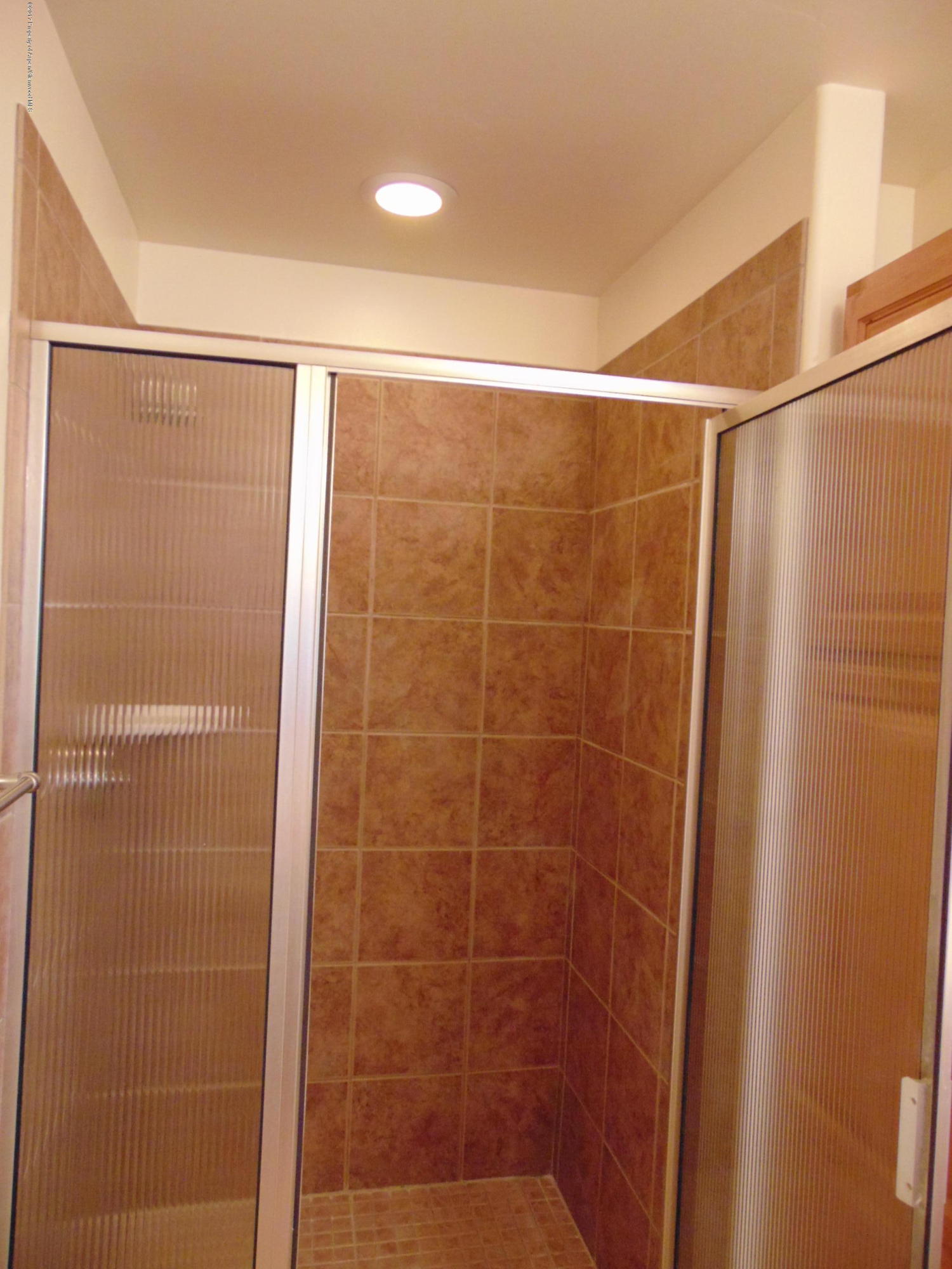 1193 East 19th Street Rifle, CO 81650 - Photo 36 of 40 a bathroom with a shower and a glass door