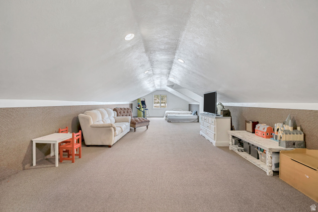 3054 West Ridgeline Road Stockton, UT 84071 - Photo 42 of 88 Playroom featuring light carpet
