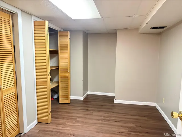 wooden floor in an empty room
