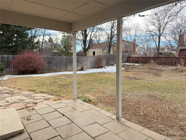 a view of outdoor space with porch
