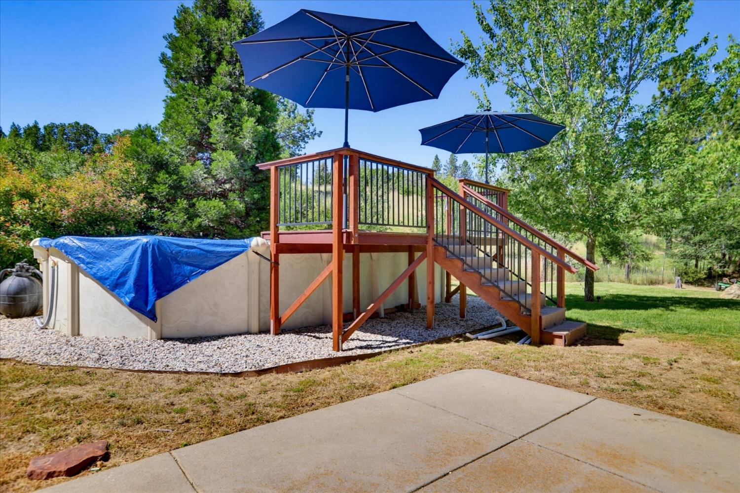 665 Gladycon Road Colfax, CA 95713 - Photo 40 of 57 Above ground pool