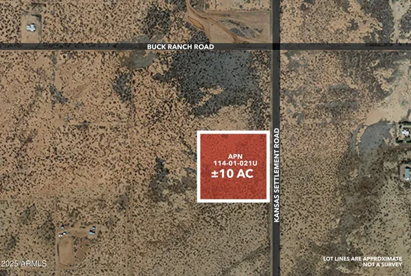 $30,000 | 10-acres South Kansas Settlement Road, Pearce, AZ 85625